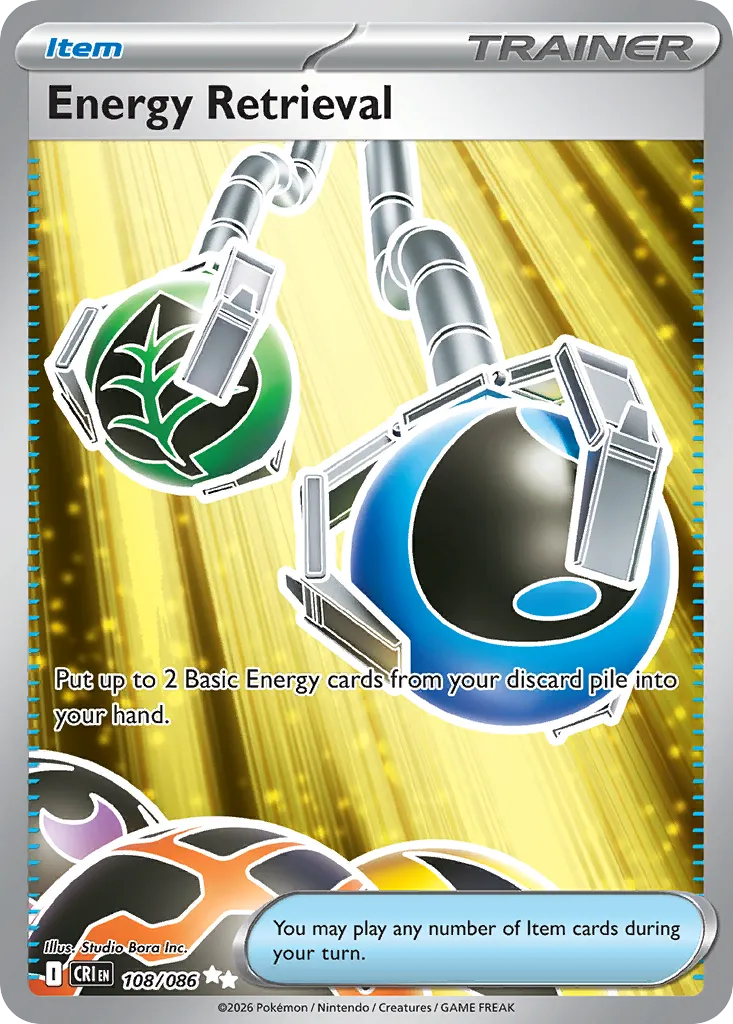 Energy Retrieval — ME04: Chaos Rising — Pokémon