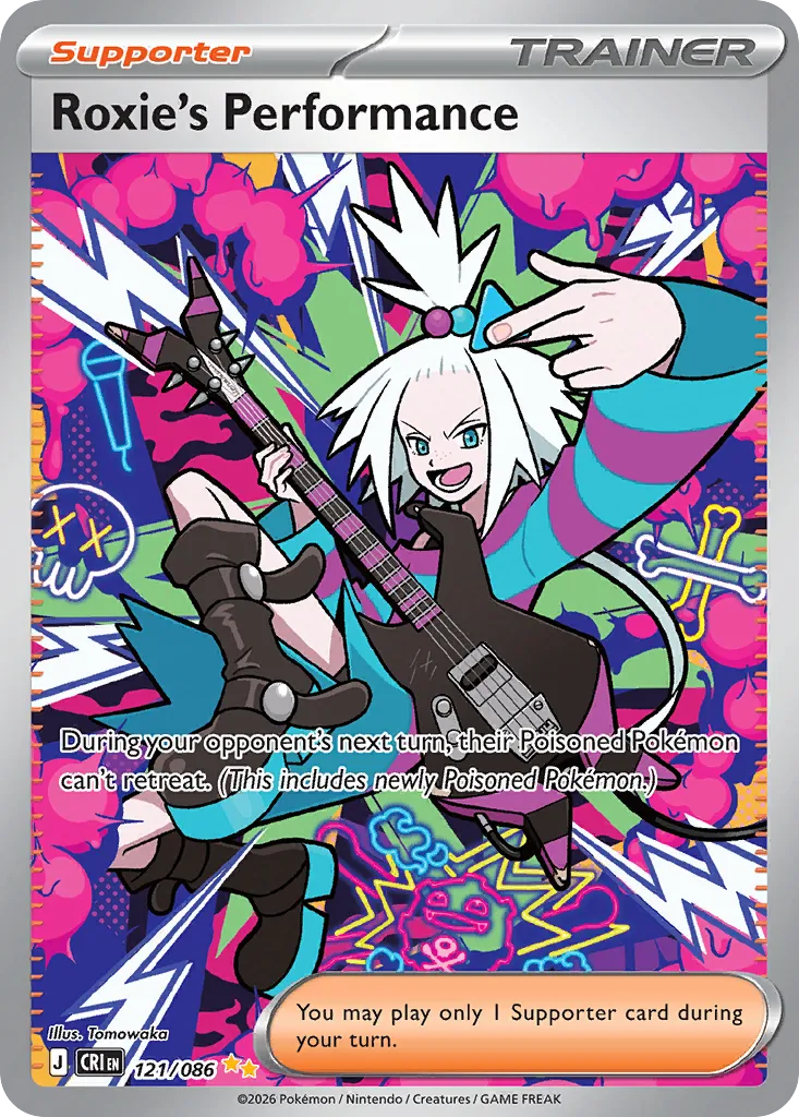 Roxie's Performance — ME04: Chaos Rising — Pokémon