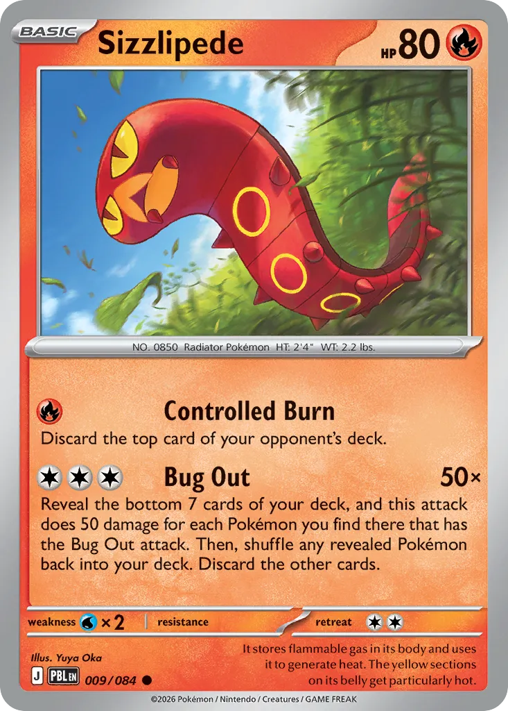 Grillepattes — ME05: Pitch Black — Pokémon
