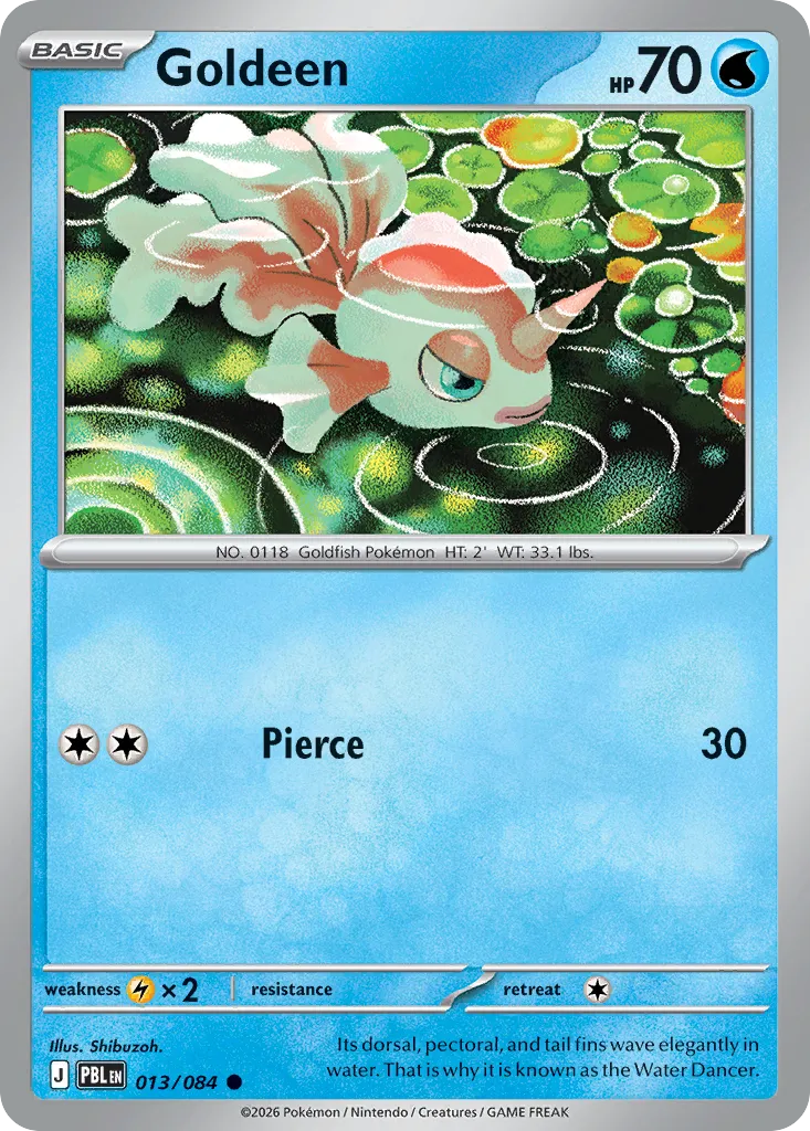Goldeen — ME05: Pitch Black — Pokémon