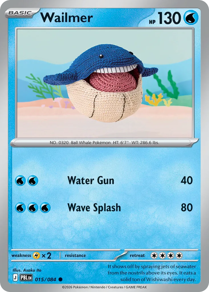 Wailmer — ME05: Pitch Black — Pokémon