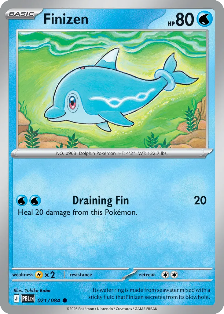 Finizen — ME05: Pitch Black — Pokémon