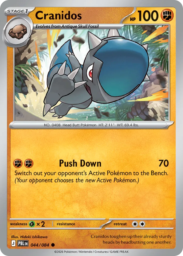 Cranidos — ME05: Pitch Black — Pokémon