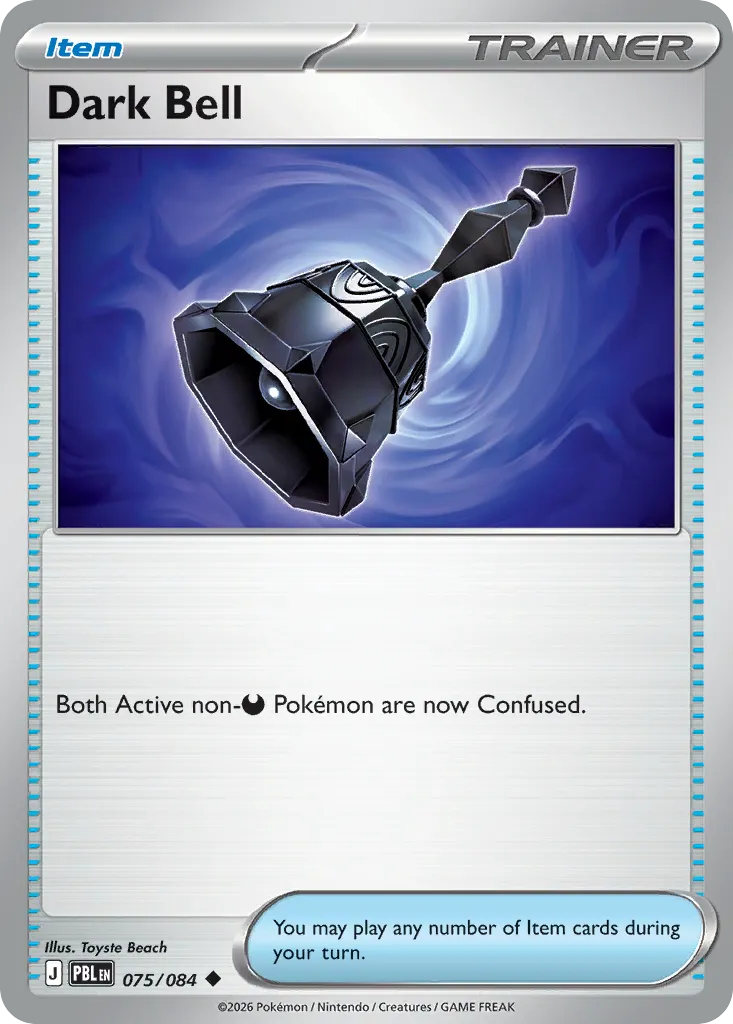 Dark Bell — ME05: Pitch Black — Pokémon