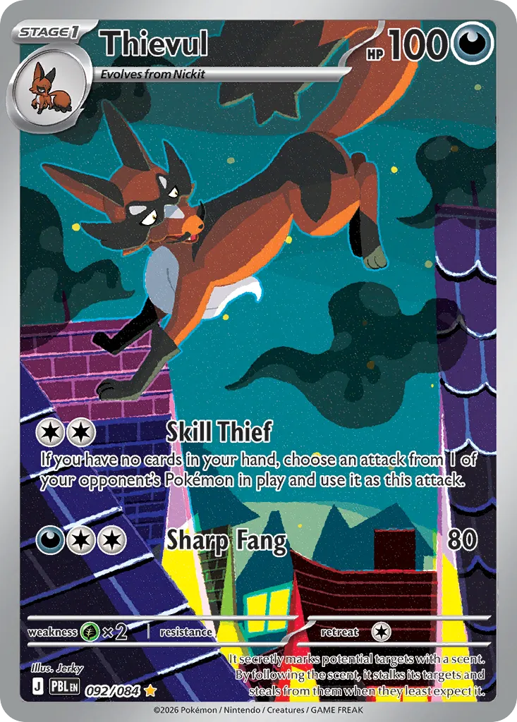 Thievul — ME05: Pitch Black — Pokémon