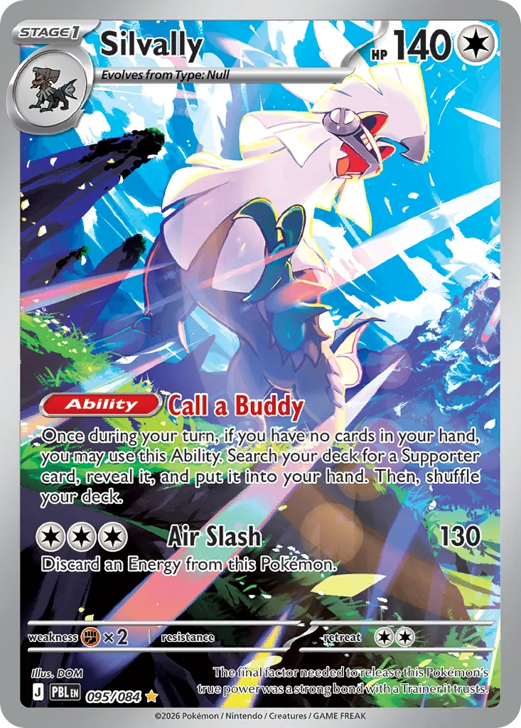 Silvally — ME05: Pitch Black — Pokémon