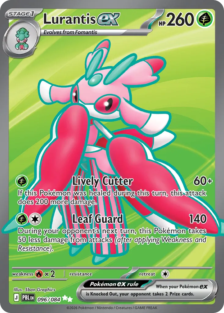Floramantis ex — ME05: Pitch Black — Pokémon