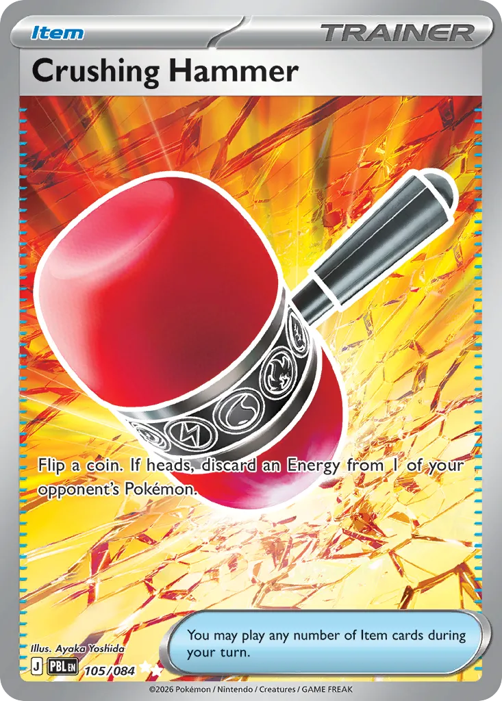Crushing Hammer — ME05: Pitch Black — Pokemon