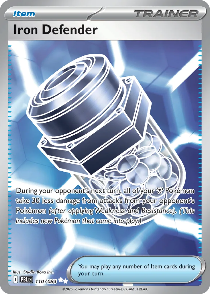Iron Defender — ME05: Pitch Black — Pokémon