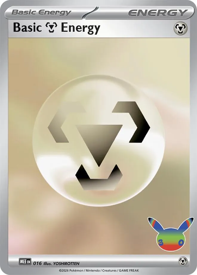 Basic Metal Energy — MEE: Mega Evolution Energies — Pokémon