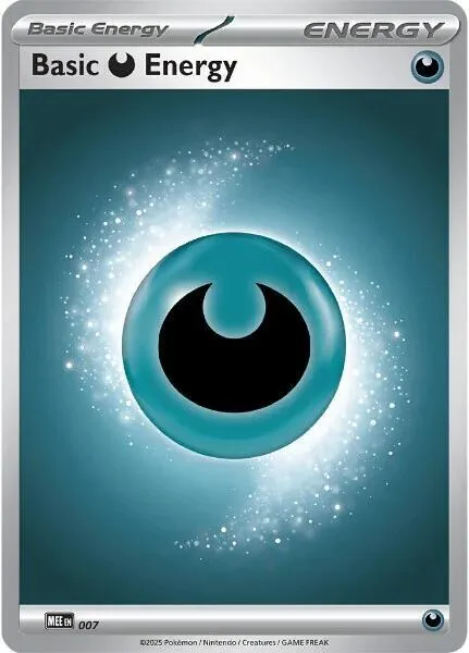 Basic Darkness Energy from MEE: Mega Evolution Energies - Pokemon
