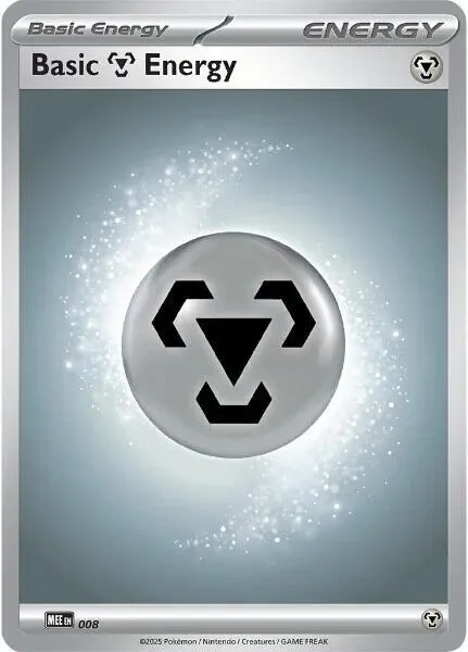 Basic Metal Energy — MEE: Mega Evolution Energies — Pokémon