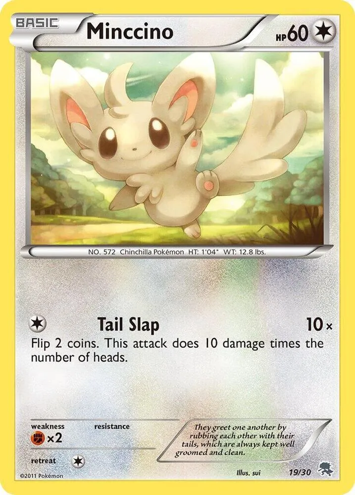 Minccino — BW Trainer Kit: Excadrill & Zoroark — Pokemon