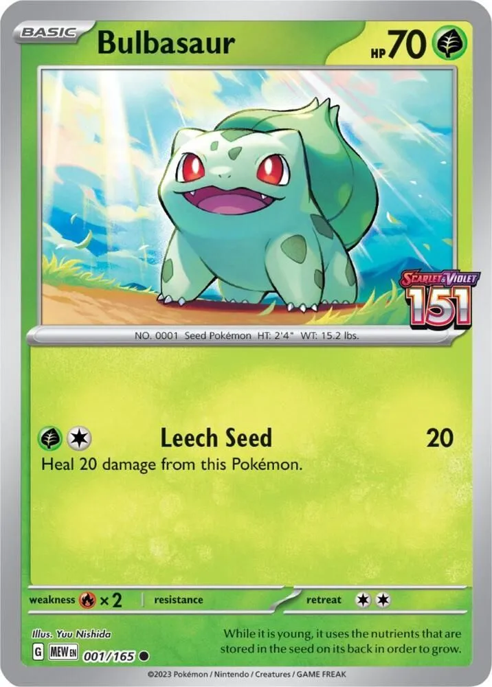Bulbasaur — Miscellaneous Cards & Products — Pokemon