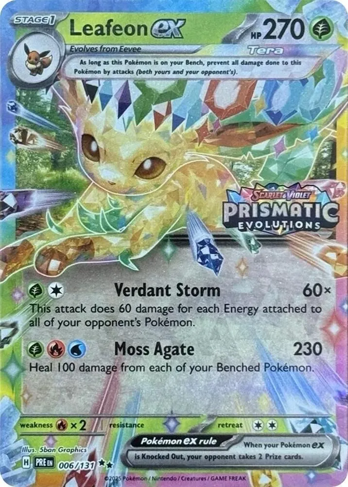 Leafeon ex — Miscellaneous Cards & Products — Pokemon