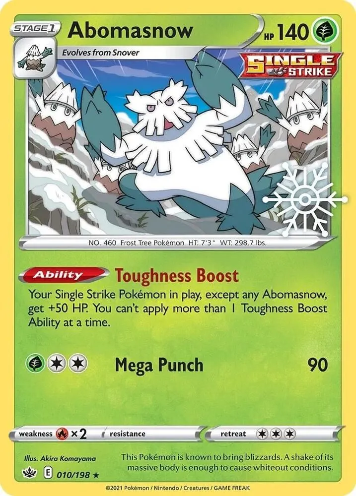 Abomasnow — Miscellaneous Cards & Products — Pokemon