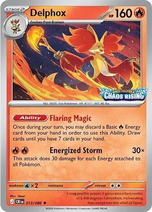 Delphox — Miscellaneous Cards & Products — Pokémon