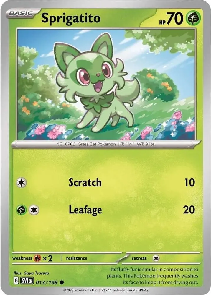 Sprigatito — Miscellaneous Cards & Products — Pokemon
