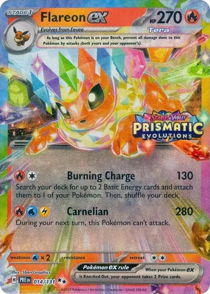 Pyroli ex — Miscellaneous Cards & Products — Pokémon