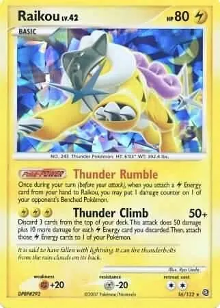 Raikou — Miscellaneous Cards & Products — Pokemon