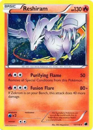 Reshiram — Miscellaneous Cards & Products — Pokemon