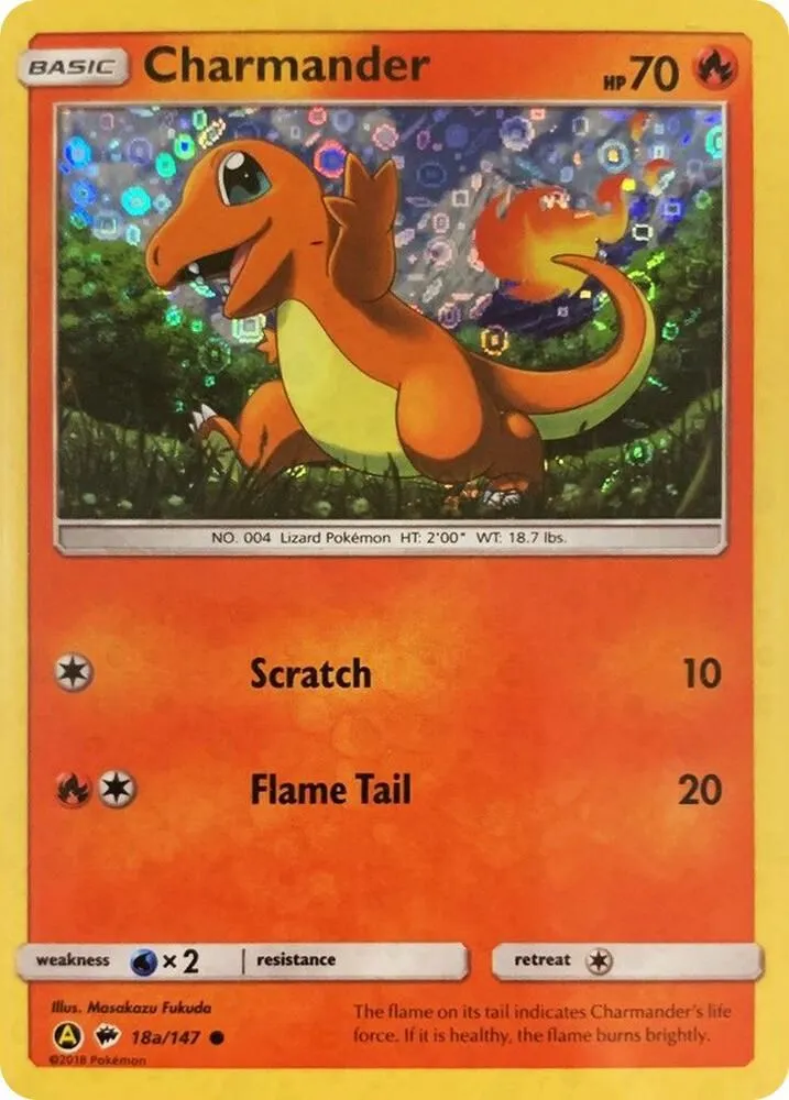 Charmander - 18a/147 — Miscellaneous Cards & Products — Pokemon