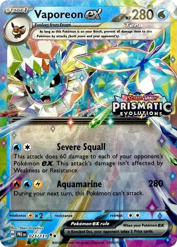 Aquali ex — Miscellaneous Cards & Products — Pokémon