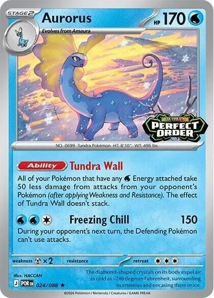 Aurorus — Miscellaneous Cards & Products — Pokemon