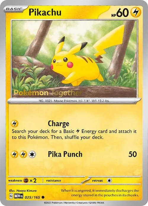 Pikachu — Miscellaneous Cards & Products — Pokemon