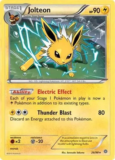 Jolteon — Miscellaneous Cards & Products — Pokemon