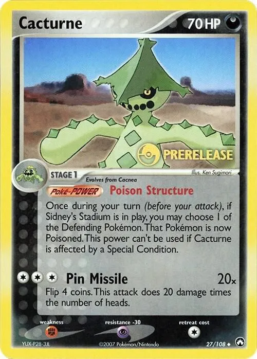 Cacturne — Miscellaneous Cards & Products — Pokemon