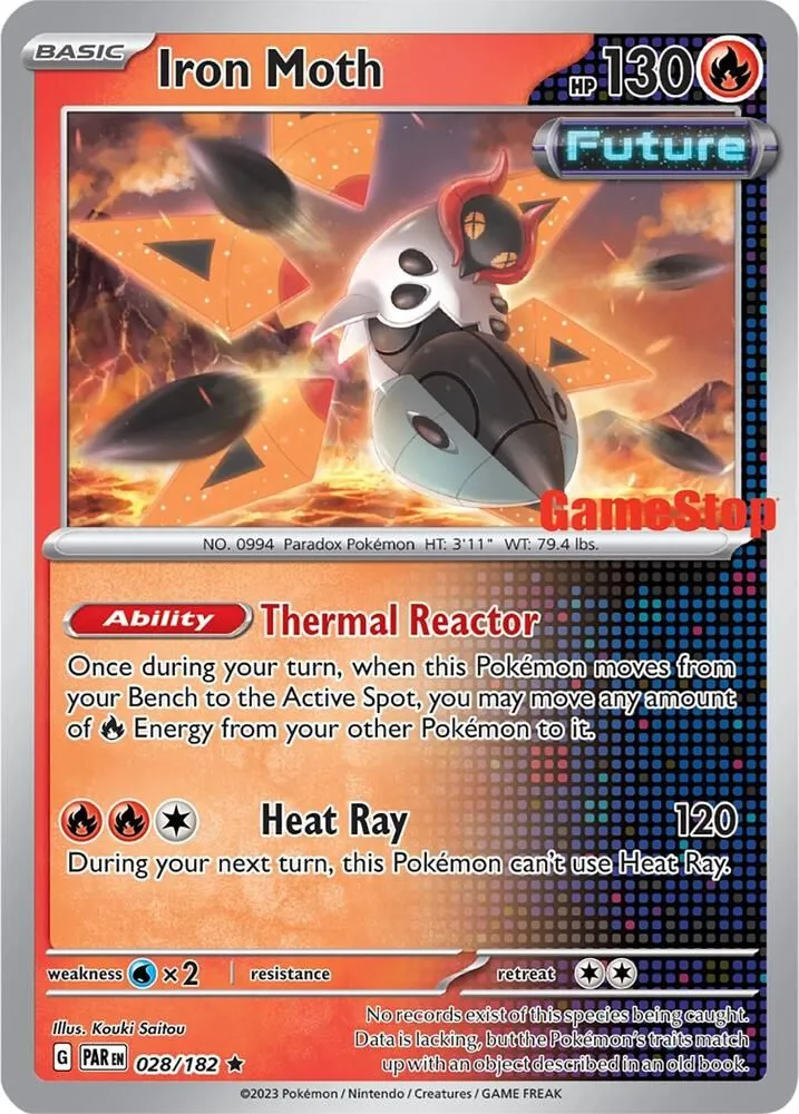 Iron Moth — Miscellaneous Cards & Products — Pokemon
