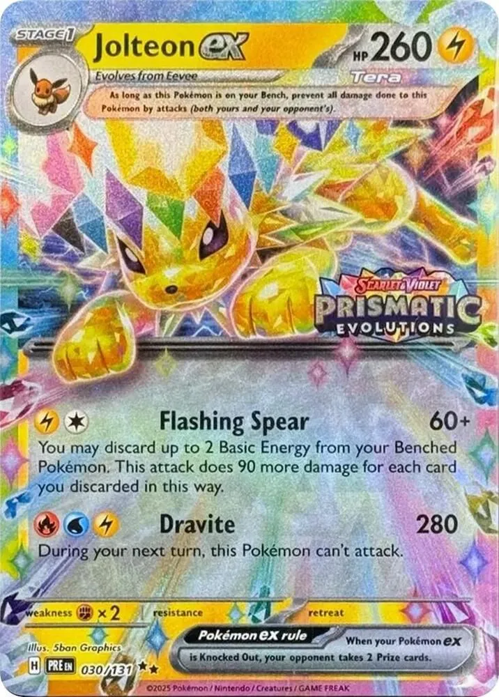 Voltali ex — Miscellaneous Cards & Products — Pokemon