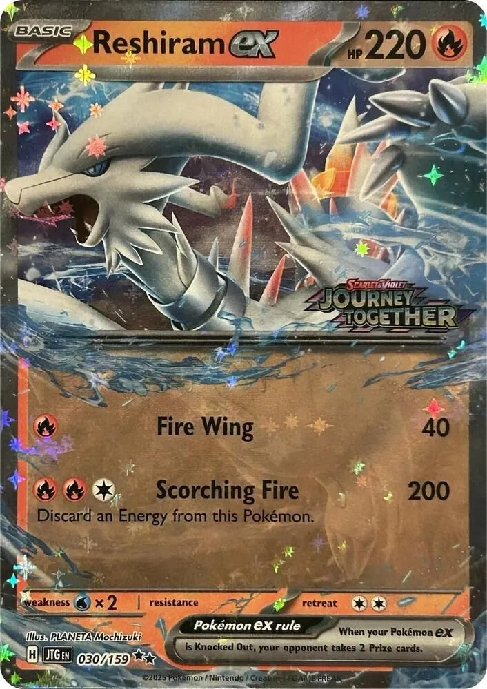 Reshiram ex — Miscellaneous Cards & Products — Pokemon