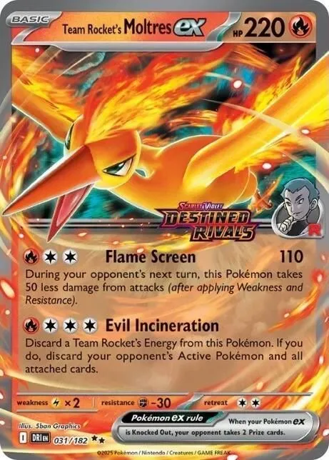 Team Rocket's Moltres ex from Miscellaneous Cards & Products - Pokemon