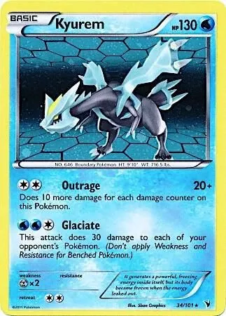 Kyurem — Miscellaneous Cards & Products — Pokemon