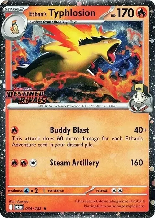 Typhlosion de Luth — Miscellaneous Cards & Products — Pokemon