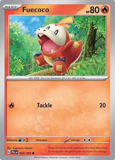 Fuecoco — Miscellaneous Cards & Products — Pokemon