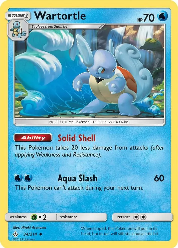 Wartortle — Miscellaneous Cards & Products — Pokemon