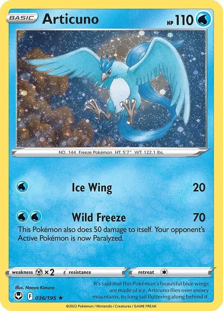 Articuno — Miscellaneous Cards & Products — Pokemon