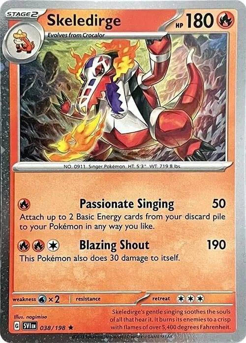 Skeledirge — Miscellaneous Cards & Products — Pokemon