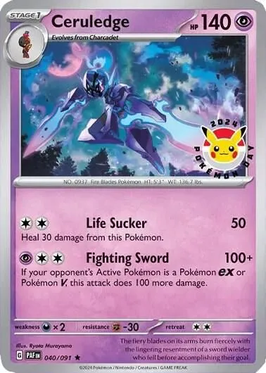Ceruledge — Miscellaneous Cards & Products — Pokemon
