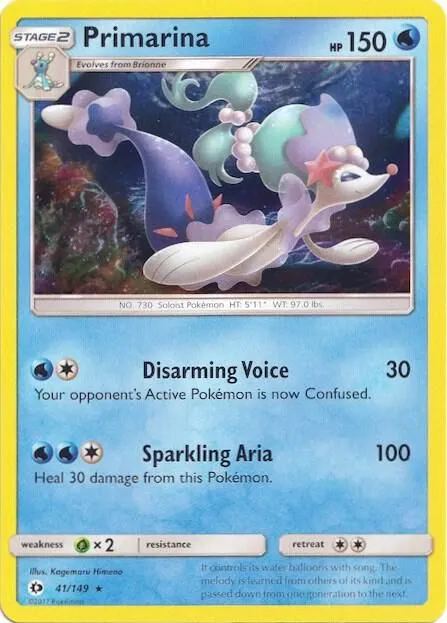 Primarina — Miscellaneous Cards & Products — Pokemon