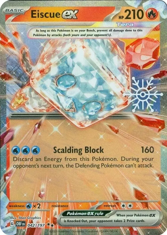 Eiscue ex — Miscellaneous Cards & Products — Pokémon