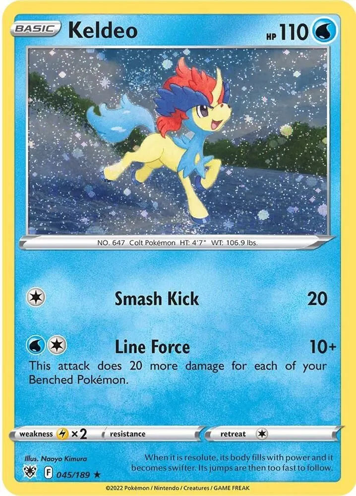 Keldeo — Miscellaneous Cards & Products — Pokemon