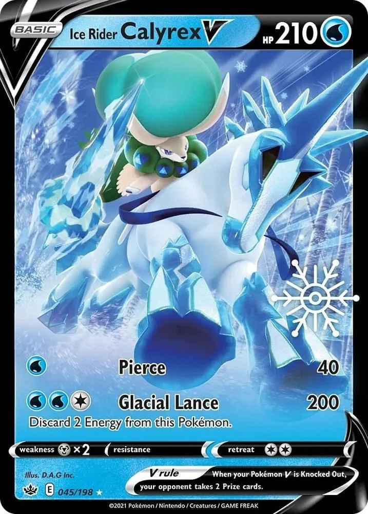 Ice Rider Calyrex V — Miscellaneous Cards & Products — Pokémon