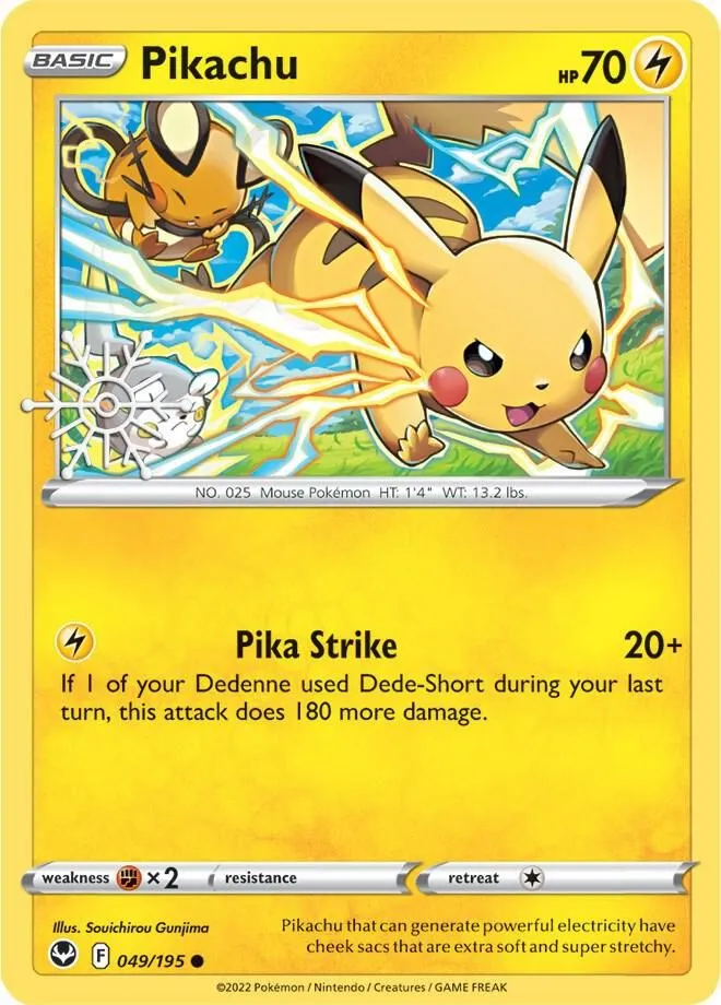 Pikachu from Miscellaneous Cards & Products - Pokemon