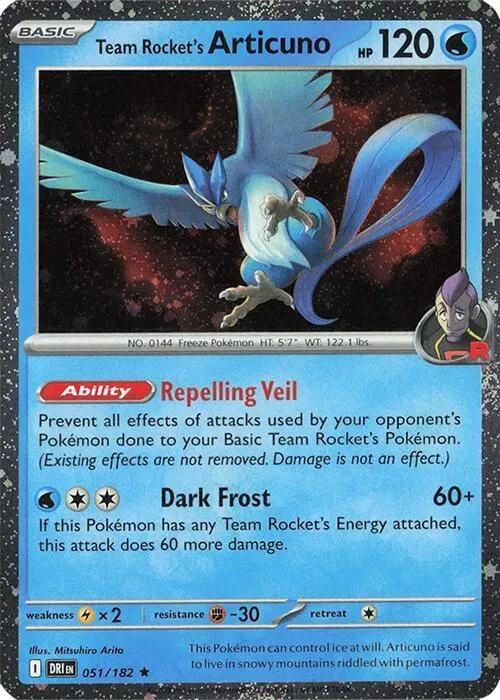 Team Rocket's Articuno — Miscellaneous Cards & Products — Pokemon