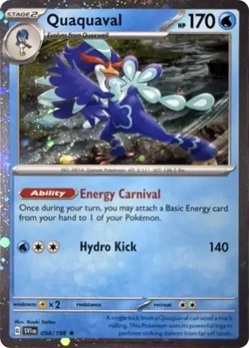 Quaquaval — Miscellaneous Cards & Products — Pokémon