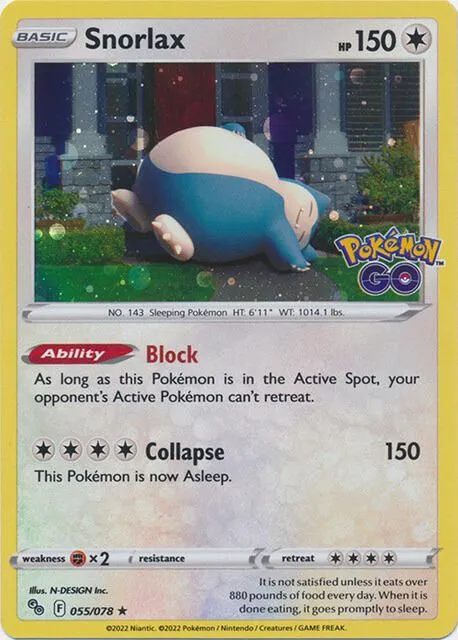 Ronflex — Miscellaneous Cards & Products — Pokémon